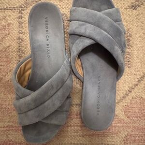 Veronica Beard Blue Sandals